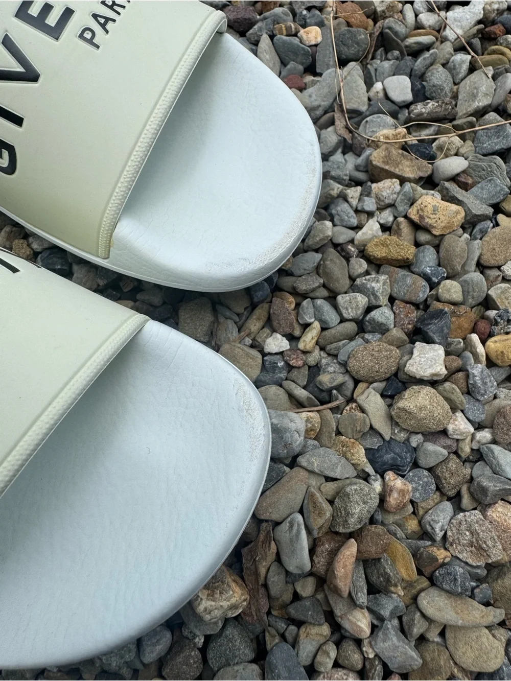 Givenchy white slide